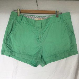 J. Crew Mint Green Chino Shorts